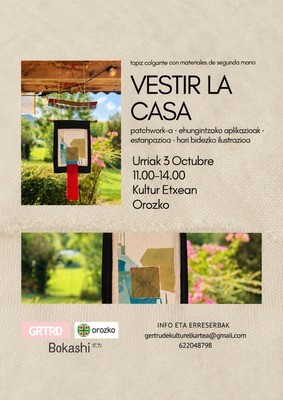 Workshop etxea jantzi Bokashi Estudioarekin