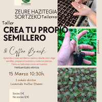 Hazitegia sortzeko tailerra