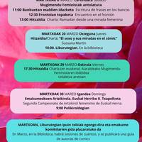 'Aiaraldeko Mugimendu Feministaren ibilbidea'