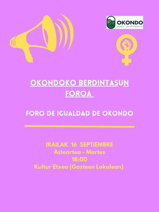 Okondoko Berdintasun Foroa