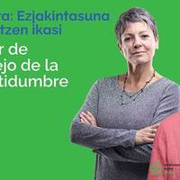 Tailerra: Ezjakintasuna kudeatzen ikasi