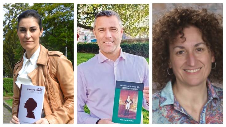 Topaketa Literarioa: Alain Martin, Gemma Ramos eta Begoña Tome