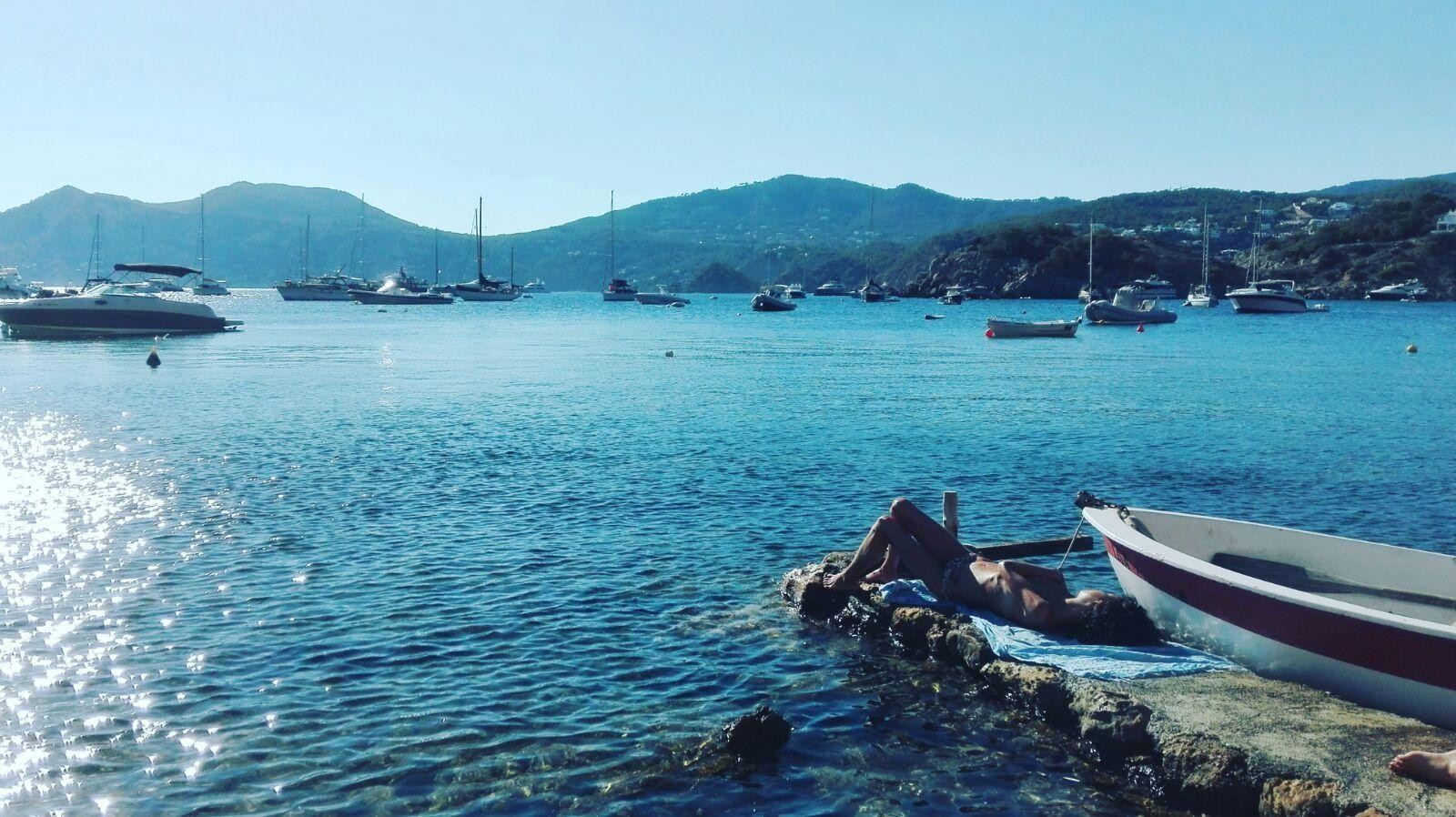 Blue. Ibiza