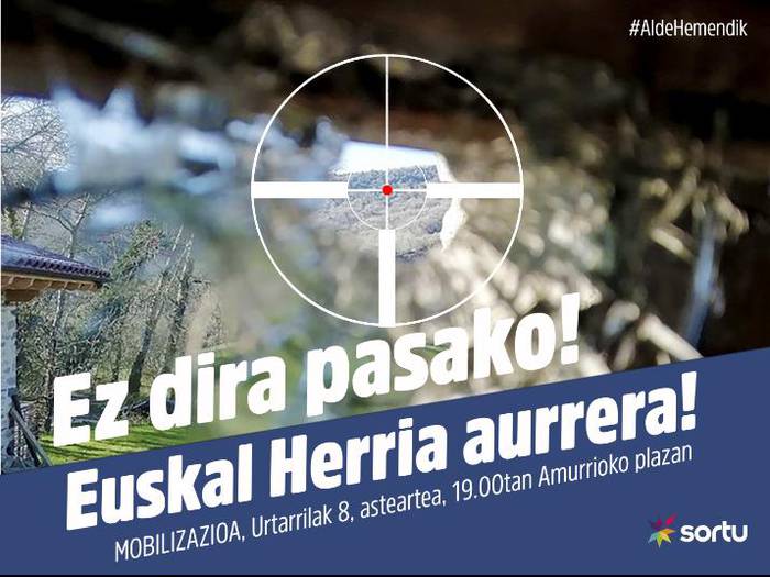 "Ez dira pasako! Euskal Herria aurrera!" mobilizazioa