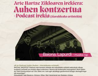 Arte Hartze Zikloaren irekiera ekitaldirako sarrera bikoitza