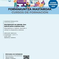 'Smartphoneak eta tabletak: Zure Android gailua erabiltzen ikasi' (Lehen saioa)