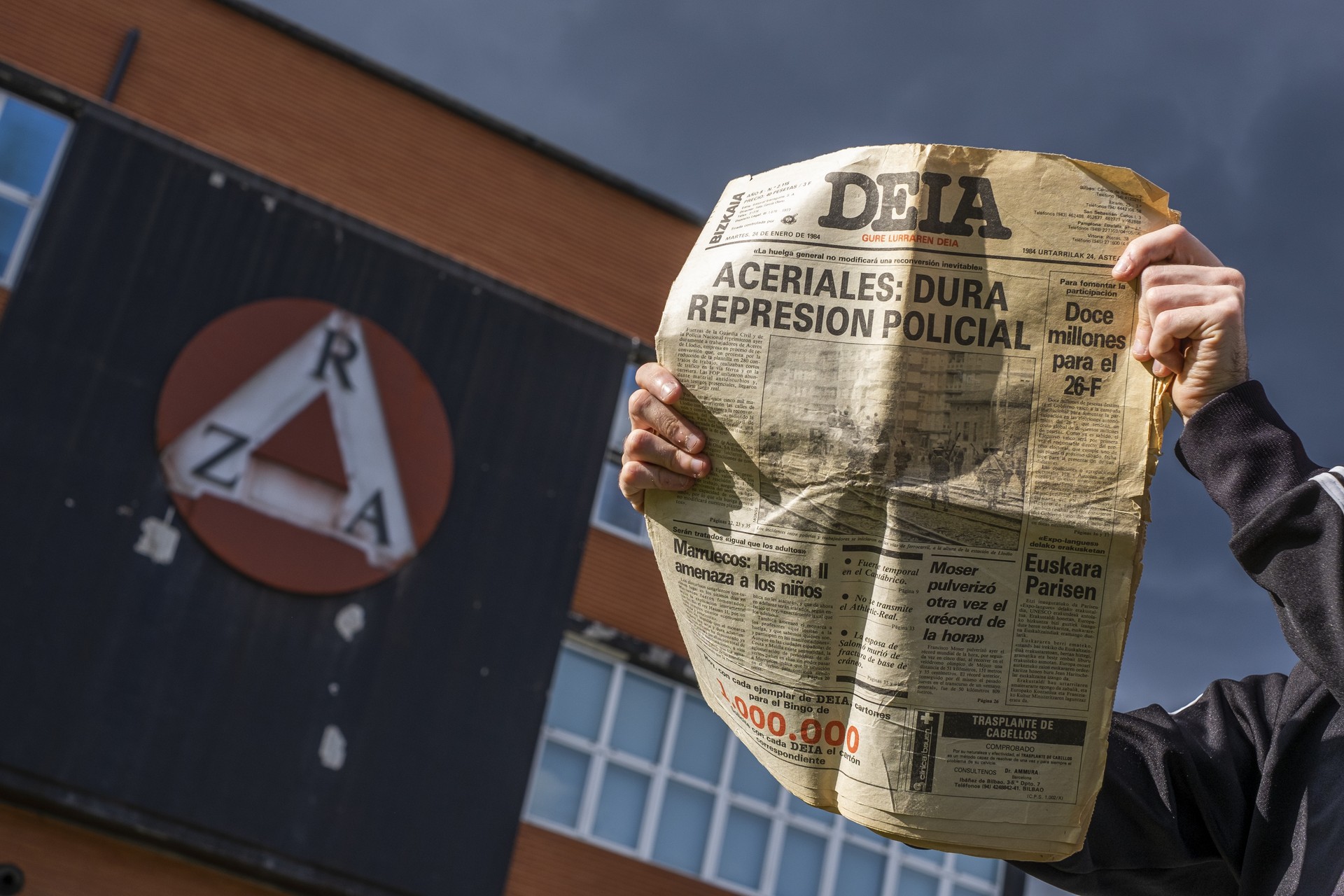 “Ez genuen espero Gobernuak tanketak aterako zituenik protestaren kontra”