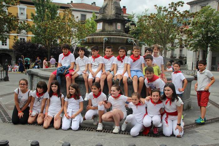 San Ferminetan murgildu da U 14 1530964724268