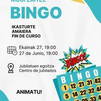 Ikasturte amaierako bingoa