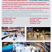 Izotz gaineko irristaketa egitera joateko txangoa gazteentzat (izena emateko azken eguna)