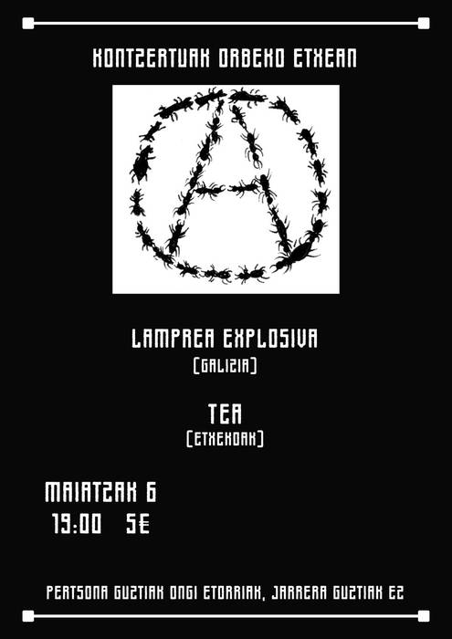 Lamprea Explosiva eta TEA