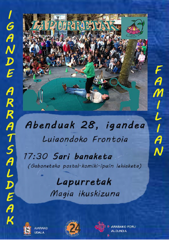 "Lapurretak" magia ikuskizuna
