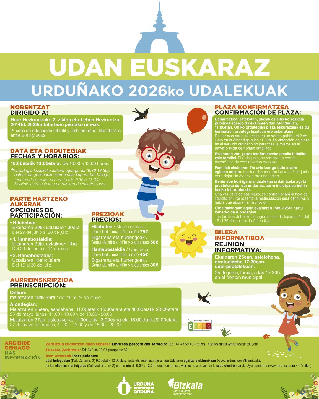 Eguneko hiru euro, euskara oporretara joan ez dadin