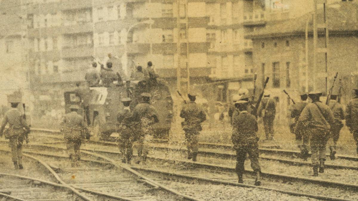 Martxoaren 3an Gasteizen hil zituzten langileen odolak eskualdea ere zipriztindu zuen