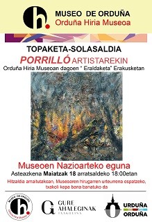 Orduña Hiria Museoak programazio berezia antolatu du bere urteurrena eta Museoen Nazioarteko Eguna ospatzeko