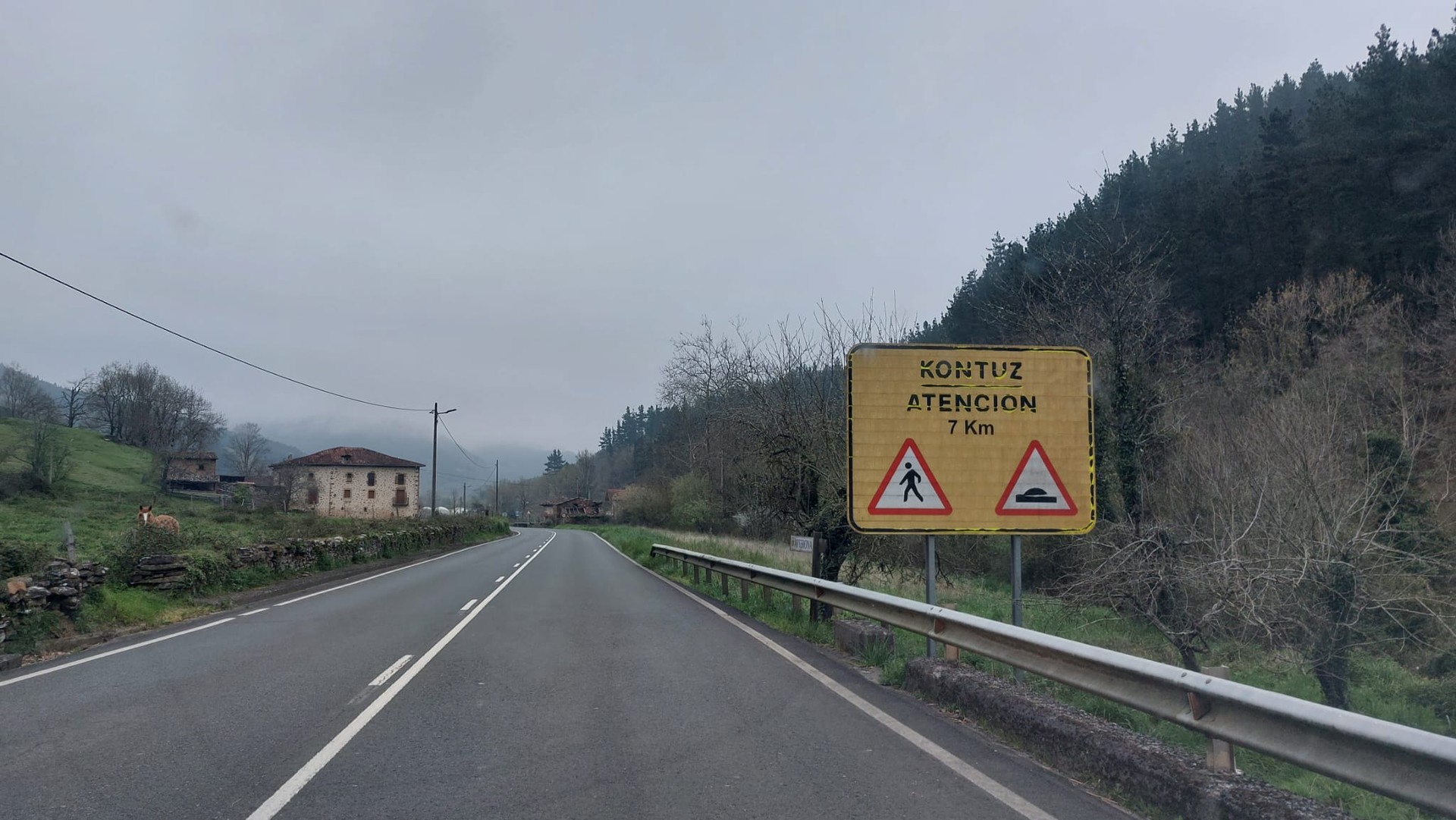 Gordexolako errepideko konkorrak kentzea eskatu diote Artziniega eta Aiarako alkateek bertako Udalari