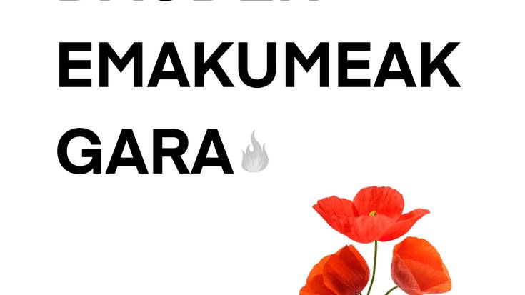 Indarkeria matxistaren aurkako elkarretaratzea Arrankudiagan