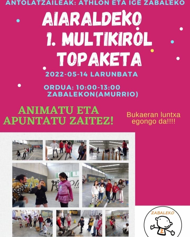 Aiaraldeko 1.multikirol topaketa