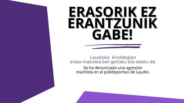 Eraso matxistarik ez