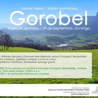 Gorobel mendi irteera