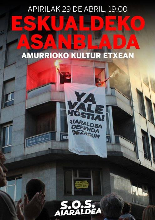 SOS Aiaraldea: Eskualdeko asanblada