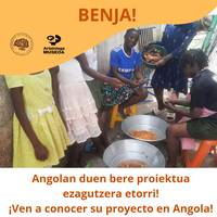 Benjamin Respalditzaren Angolako proiektuaren aurkezpena