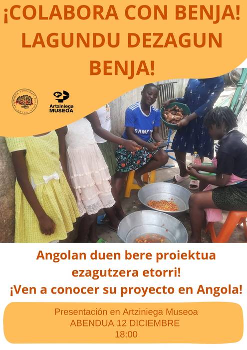 Benjamin Respalditzaren Angolako proiektuaren aurkezpena