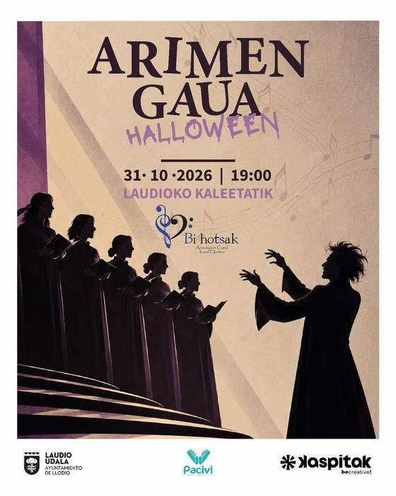Bi Hotsak abesbatzaren Arimen Gaueko kontzertua
