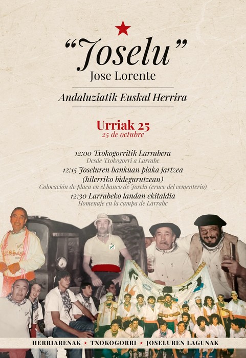 Jose Lorente "Joselu"-ri omenaldia