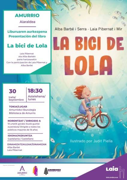 "La bici de Lola" liburuaren aurkezpena