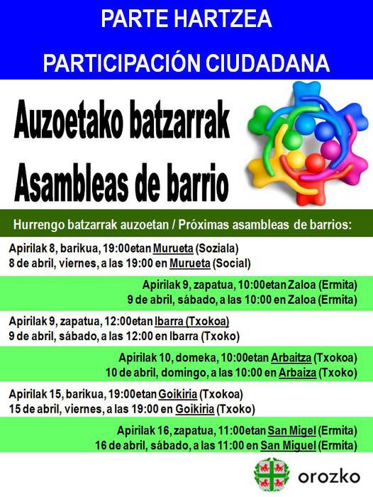 Arbaitzako Auzo Batzarra