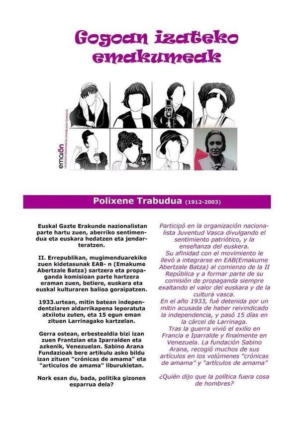 Polixene Trabudua 5/8