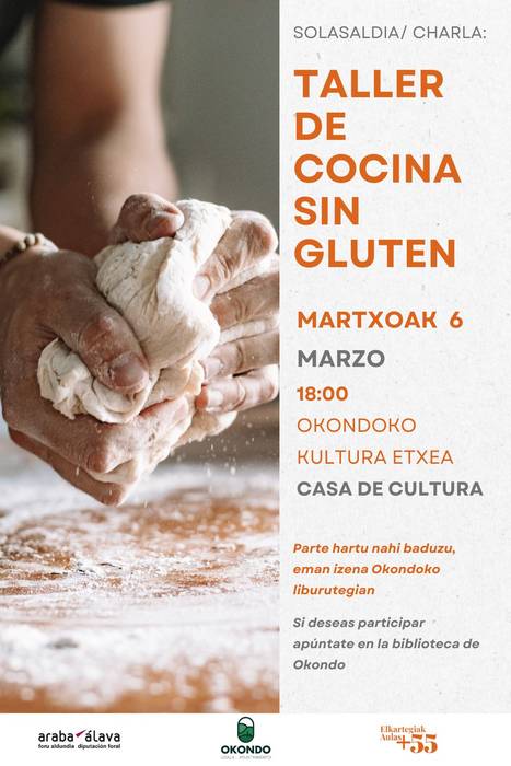 Glutenik gabeko sukaldaritza ikastaroa