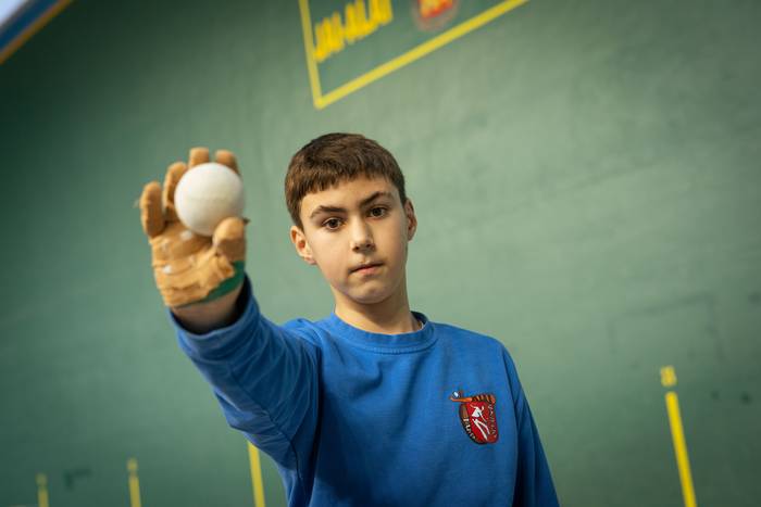 “Urduñako jende asko etorri zen pilotalekura finalean ni animatzera, eta hori asko eskertzen dut”