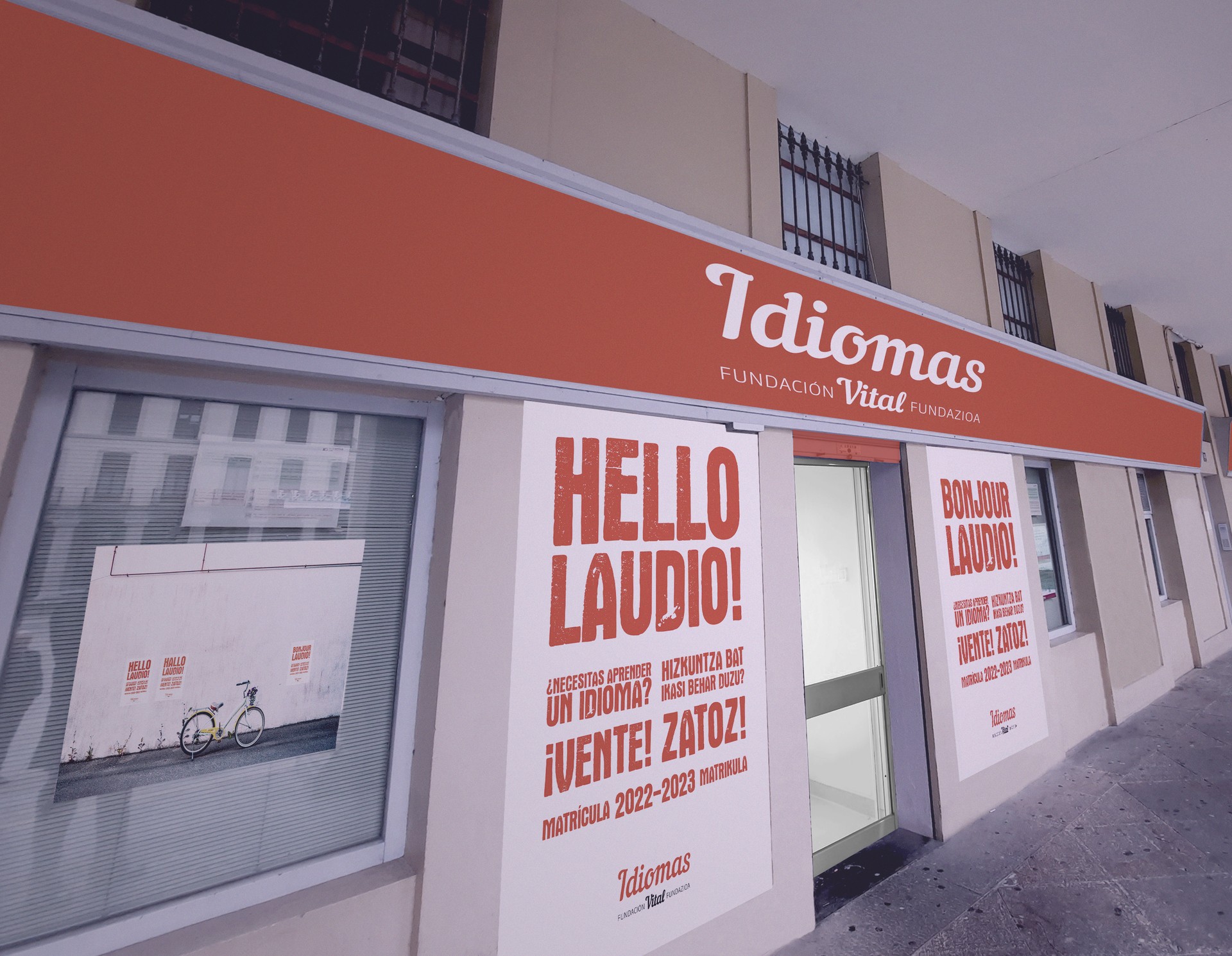 Ingelesa, alemana eta frantsesa ikasteko aukera eskainiko du Idiomas Fundazioak Laudion