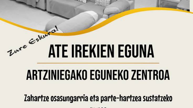 Eguneko Arretarako Zentroko ate irekiak