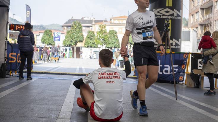 Ehunka mendi korrikalari elkartu zituen Mugagabe Trail lasterketaren edizio berriak