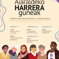 Aiaraldeko harrera guneak