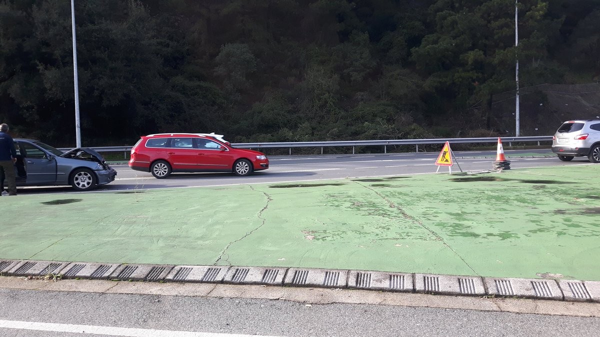 Auto istripua gertatu da Arakaldon