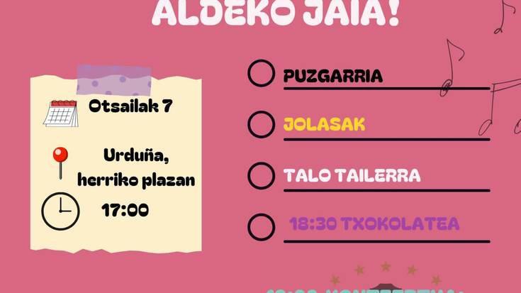 Aiaraldeko hezkuntza publikoaren aldeko jaia