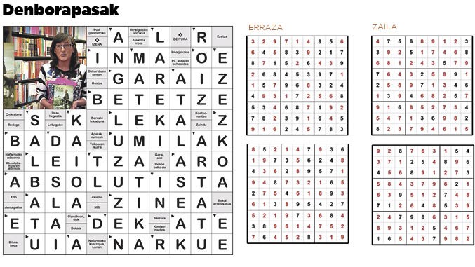 Aiaraldea Hemen hamabostekariaren 93. zenbakiko DENBORAPASEN-EMAITZAK