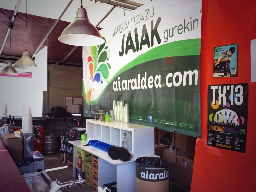 Txosnak jartzeko araudia sortu du udalak