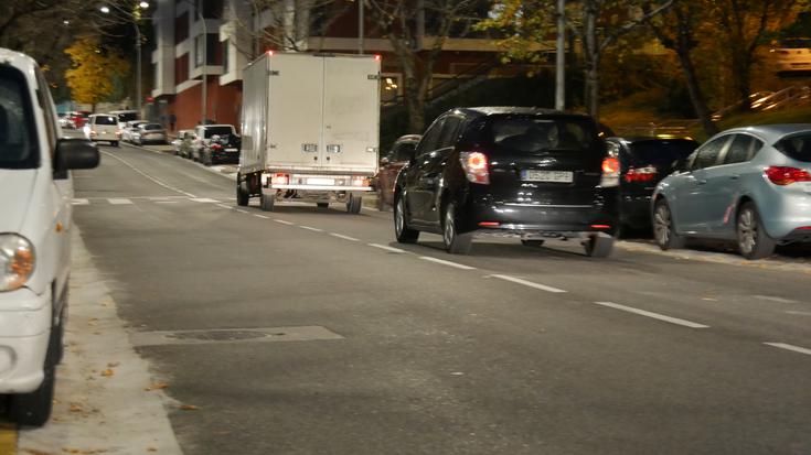 Auto batek emakume bat harrapatu du Lamuza kalean