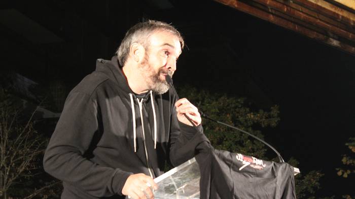 Alfredo Remirezen aldeko manifestazioa