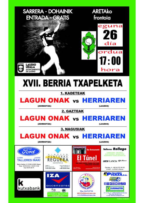 XVII. Berria Txapelketa