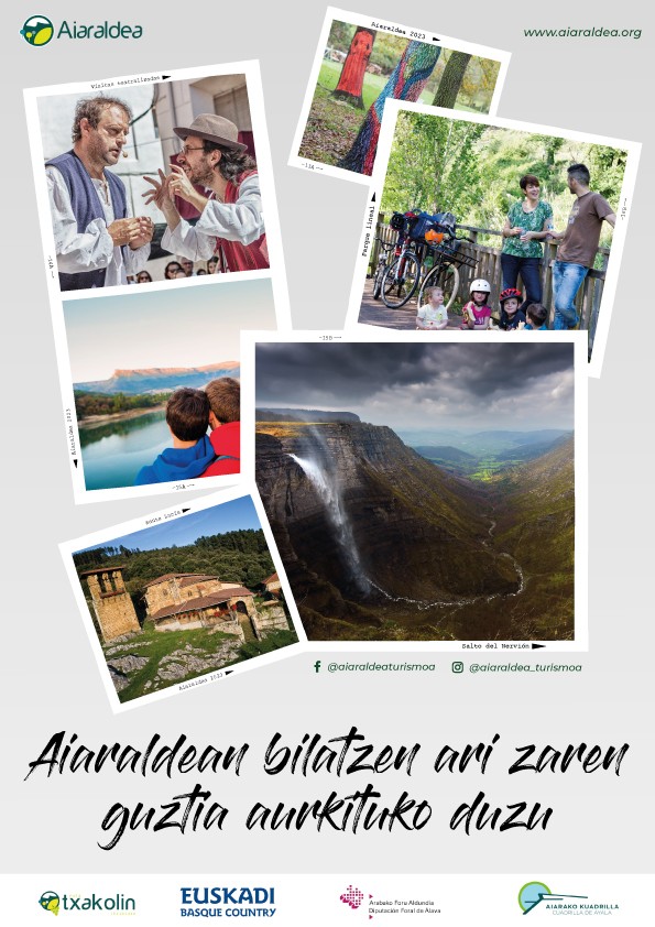 Aiarako Kuadrillak 'Aiaraldean bilatzen duzun guztia aurkituko duzu' udazkeneko kanpaina berria abian jarri du