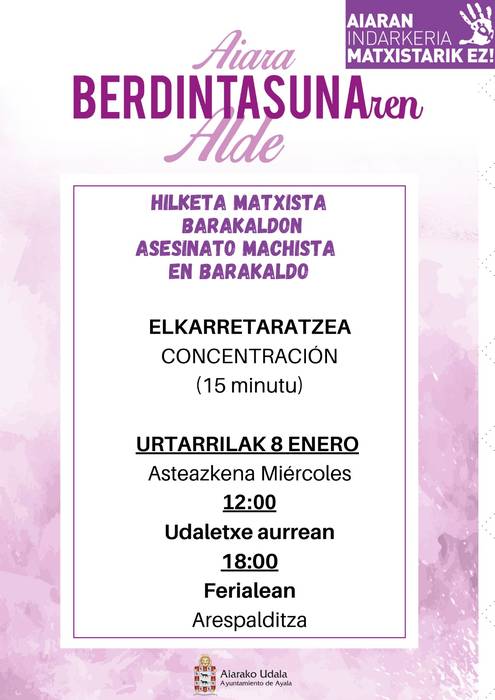 Hilketa matxista Barakaldon