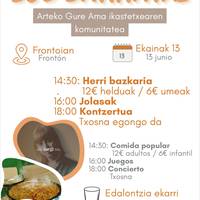Arteko Gure Amaren ikasturte amaierako jaia