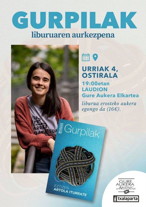 'Gurpilak' liburuaren aurkezpena