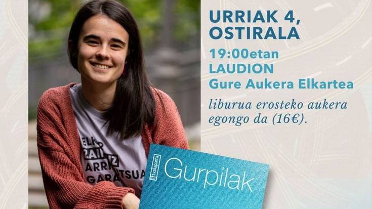 'Gurpilak' liburuaren aurkezpena